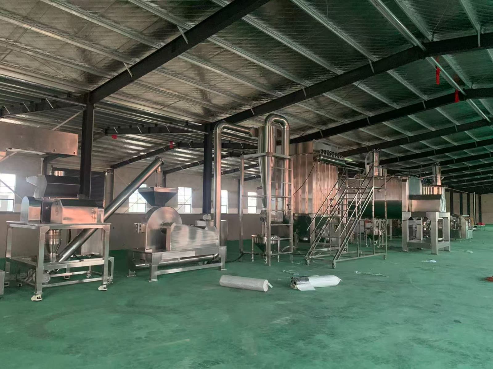 Planta de producción industrial metalmecánica